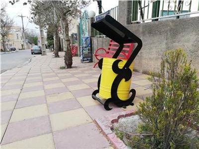 خرید سطل زباله پارکی در شیراز