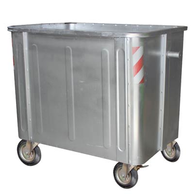 فروش سطل زباله مکانیزه فلزی